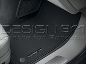 Fußmatten mit Nubukeinfassung. Porsche 971 Panamera RHD – Rechtslenker - 9718644369M0, 9718644362D0, 9718644363E0, 971864436BP1, 971864436OK2, 971864436OK4, 971864436OW9