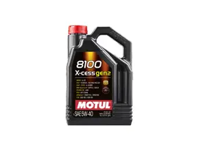 Huile moteur MOTUL 8100 X-CESS GEN2 5W-40 5 litres - 109776