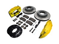 Brake Caliper & Disc 'Big Yellows' Front Upgrade Kit for Porsche 911 69-73 - FVD351964499ALU