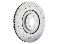 Brake disc rotor, Front. FORMULA Z. Porsche 981 Boxster 2.7L / 981C Cayman 2.7L (OE Part No 98135140101/98135140201) - 98135140580, 98135140581, 98135140680, 98135140681 - 460.4535.70, 460.4534.70