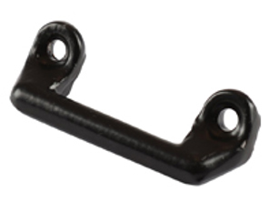 Gancho de bloqueo de la correa del asiento trasero, color negro. Porsche 911 1965-79 - 90155580120, 477885761, 477885761A - A167588774, C781A, 1689550200