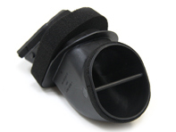 Hot air elbow, upper. Porsche 964 / 993 - 96457204600, 96457204500