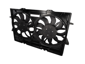 Wasserkühlerlüfter mit Verkleidung. Porsche 95B Macan - 95B121003, 95B121003A, 95B121003B, 95B121003C, 95B121003E