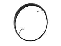 Enjoliveur extérieur de phare, noir. Porsche 911 1965-1986 - 91163193300, 90163110201, 91163112900 - LTG11.3.122