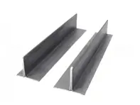 Vordere Motorhauben-/Motorhauben-Scharnierhalterungen (PAAR). Porsche 356 B/C - 64451101005 - P151H, PP151H