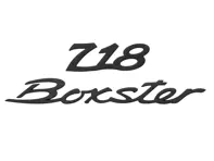 Porsche Lot de deux aimants avec logo - 718 Boxster - WAP0502070PBXT