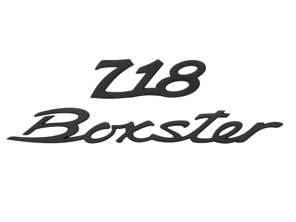 Porsche Zweiteiliges Magnetset mit Logo - 718 Boxster - WAP0502070PBXT