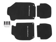Vloermatten ingesteld. Porsche 911 83-89 COUPE Linksgestuurde auto's - 0000432024070E, 00004320240, 0000432024970E