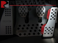 Rennline gaspedaal rubberen grip. Porsche 911/912/914/930/964/993 - P63, P63