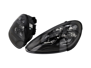 Scheinwerfer LED Upgrade 2023 PDLS Stil Fernlicht Laser Porsche Cayenne 958.1 2011-2014 LHD - 95863117300, 95863117301, 95863117400, 95863117401