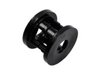 Transmission mount large bush insert. Porsche 964 / 993  RWD cars Powerflex Black Series - PFR57-126, PFR57126, 96437505502, 96437505580, PFR57-126BLK