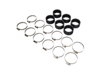 Engine inlet sleeve kit Powerflex. Porsche 996 GT3 / 997.1 GT3 - 99611068790, 99611068791, 99611068792, 99951234902, 99951234901 - PFR57-526K