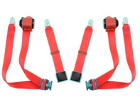 Retractable 3-point inertia reel front seat belts SWB Porsche 911/ 912 - 912 - SA-5057