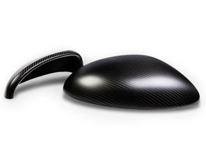 Coques de rétroviseurs TechArt en fibre de carbone, conduite à gauche. Porsche 718 Boxster et Cayman - 082.121.320.009G, 082.121.320.009M, 982858653G2X, 982858654G2X, 982858653AG2X, 982858654AG2X