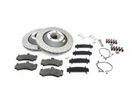 Disco freno ANTERIORE da 380 mm e pastiglie freno. Porsche 997 GT3 2010>> Zimmermann FORMULA Z - 99735140991, 99735141091 - 460.1551.70, 460.1550.70