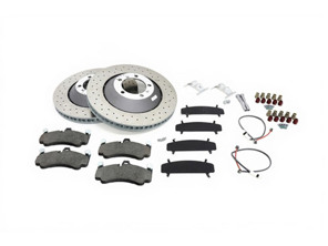 Disco freno ANTERIORE da 380 mm e pastiglie freno. Porsche 997 GT3 2010>> Zimmermann FORMULA Z - 99735140991, 99735141091 - 460.1551.70, 460.1550.70