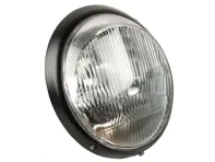 Scheinwerfer, schwarzer Rand. Porsche 911 1969-86 (Typ ohne Niveauregulierung) LHD CARS - 91163111302, 911.631.113.02 - EP092822, 1695100200