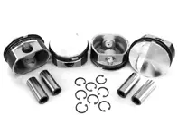 Jeu de pistons, dessus plat 96x71mm. Porsche 914 - VW9600T4S71P