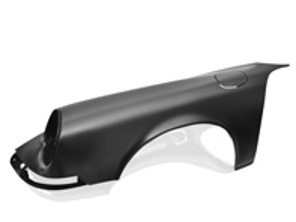 Aile avant / garde-boue. Porsche 911 1969-73 (réf. pièce d'origine 90150303223GRV / 90150303123GRV) - 90150303223GRV, 90150303123GRV, 591001, 591002, 1680300170, 1680300180
