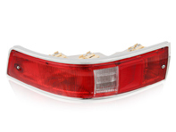 Rear indicator unit & lens in metal (SWB). Porsche 911/912 1963-68 USA - 90163140401, 90163140301