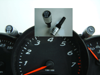 Boutons d'horloge et de déclenchement en alliage. Porsche 996 / 986 - Cs996