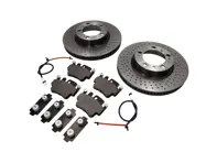 Pack Plaquettes de frein et Disques de frein AVANT pour Porsche Boxster 986 S - 99635140501, 99635140601, 99635294904