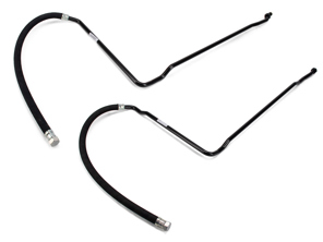 Jeu de 2 tuyaux d'huile (alimentation et retour) refroidisseur avant vers thermostat. Porsche964 1989-94 - 96420713304, 96420713301, 96420713303, 96420713305, 96420713505 - 96420713304, 96420713301, 96420713303, 96420713305