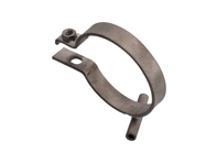 Clamp for heater hose top & holder for heater cable in titanium. Porsche 911 1965-86 - 90121105121, 90121105221, 90121105122, 90121105222 - 1623550170, 1623550180