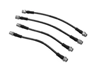 Brake hoses Braided stainless steel (Set of 4) Front & Rear Porsche 964 - 91135508700, 91135508701, 91135508702, 99335513900, 99335513901, 99335513902