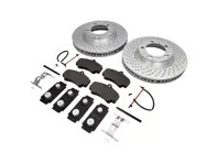 Bremsbeläge und Bremsscheibenpaket VORNE Porsche 997 C2S Zimmermann - 99635140904, 99635140903, 99635141004, 99635141003, 99635194913, 99761275701, 99761267801, 99635108901, 99635195911