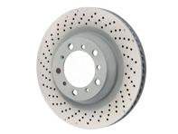 Brake Disc Rotor Rear. Porsche 981 Boxster Spyder / 982 Boxster GTS / 982C Cayman GTS - 98135240300, 98135240400