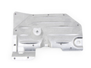 Bouclier thermique moteur. Porsche 997 Turbo - 99710442770, 99710442670